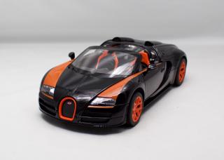 Bugatti 16.4 Grand Sport Vitesse 2014 černo-oranžová 1:18 Rastar