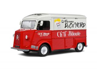 Citroen Type HY 1969  Friterie Ch'Ti Biloute  červeno-bílá 1:18 Solido