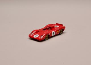 Ferrari 312 P #8 2nd 1000km Spa 1969 1:43 Champion