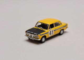 Fiat 125P #41 Rally žluto-černá 1:43 Car Selection