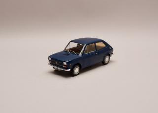 Fiat 127 tmavě modrá 1:24 WhiteBox