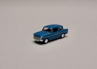 Ford Anglia 1962 modrá 1:43 Atlas - Hachette