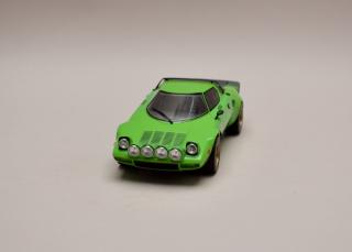 Lancia Stratos HF světle zelená 1:24 WhiteBox