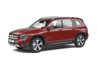 Mercedes-Benz GLB X247 2019 červená metalíza 1:18 Solido