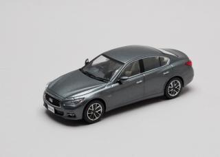 Nissan Skyline 350GT Hybrid Type P šedá metalíza 1:43 Jcollection