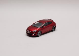 Opel Astra GTC OPC 2019 červená metalíza 1:43 i-scale