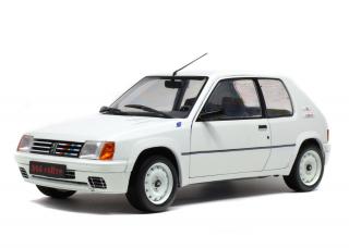 Peugeot 205 1988 1,9L MK1 Rallye bílá 1:18 Solido