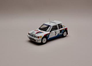 Peugeot 205 Turbo T16 #2 winner Rally Monte Carlo 1985 1:24 IXO