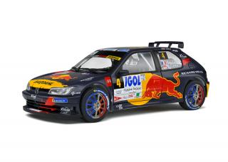 Peugeot 306 Maxi #4  Red Bull  Rally Du Mont Blanc 2021 1:18 Solido