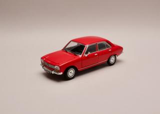 Peugeot 504 1975 červená 1:24 Welly