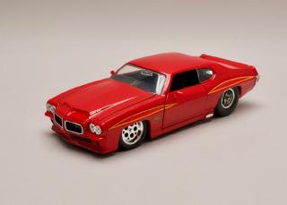 Pontiac GTO 1971 červená 1:24 Jada Toys