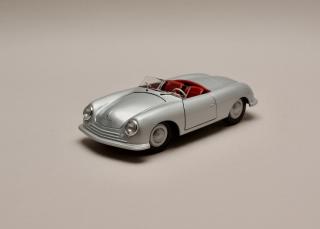 Porsche 356 Nr.1 Roadster stříbrná 1:24 Welly