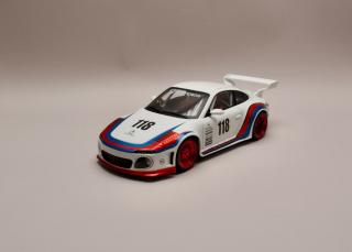 Porsche 911 (997) #118 RWB Old & New bílá-modrá-červená 1:18 MCG