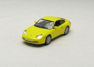 Porsche 911 Carrera 4 Coupe 2001 žlutá 1:43 Car Selection