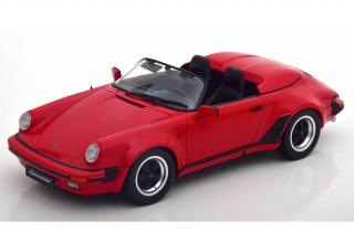 Porsche 911 Speedster 1989 červená 1:18 KK-scale