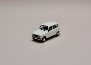 Renault 4 TL 1978 bílá 1:43 Atlas - Hachette