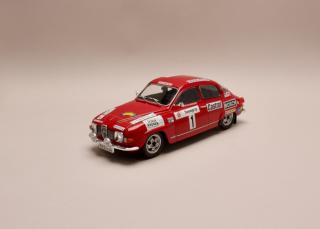 Saab 96 V4 #1 Winner Rally Sweden 1973 1:18 IXO