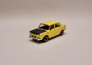 Simca 1000 Rallye 2 žluto-černá 1:24 WhiteBox