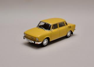 Škoda 100 L  žlutá 1:24 WhiteBox