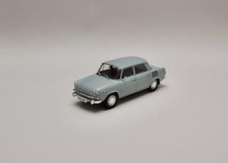 Škoda 1000 MB 1969 světle šedá 1:24 WhiteBox