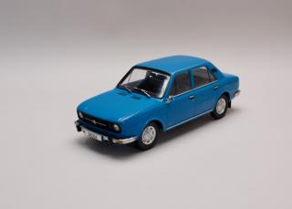 Škoda 105 L 1976 modrá (Škoda color 4456) 1:18 Triple9 Collection
