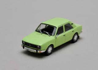Škoda 105L 1977 úžovka zelená lipová 1:43 Abrex