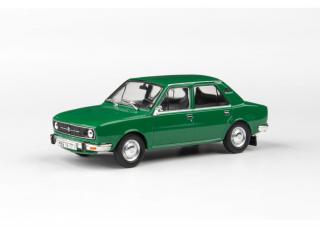 Škoda 105L 1977 úžovka zelená Ostrá 1:43 Abrex
