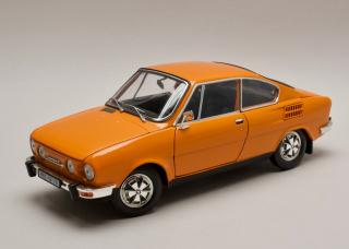 Škoda 110 R Coupé 1980 oranžová 1:18 Abrex