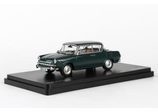 Škoda 1100MBX 1969 zelená tmavá 1:43 Abrex