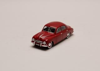 Škoda 1200 Sedan 1952 tmavě červená 1:43 IXO