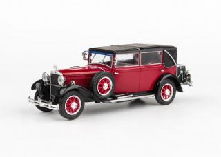 Škoda 860 1932 červená Tmavá 1:43 Abrex