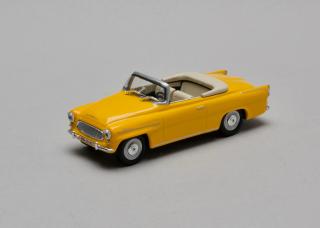 Škoda Felicia Roadster 1963 žluto-oranžová 1:43 Abrex