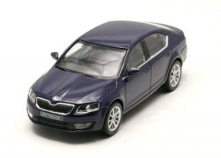 Škoda Octavia III A7 2012 Ltb. modrá Pacific 1:43 Abrex