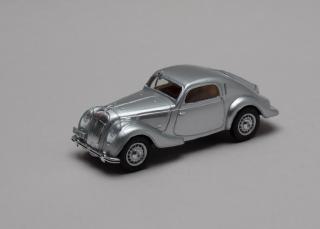 Škoda Popular Sport Monte Carlo 1935 Stříbrná 1:43 Abrex