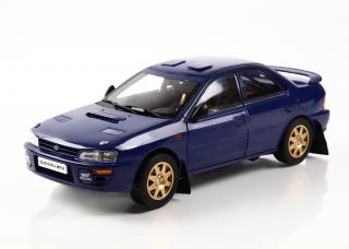 Subaru Impreza Sti 1996 Street Car Legal modrá 1:18 Sun Star