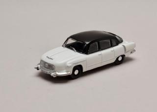 Tatra 603-1 1956 bílo-černá 1:43 Car Selection