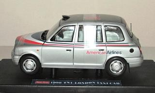 TX1 London Taxi Cab 1998,stříbrná,1:18,Sun Star