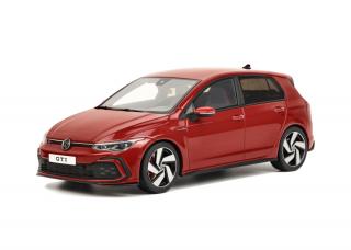 Volkswagen Golf VIII Gti 2021 červená  resin model   1:18 OttOmobile