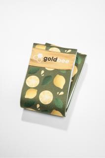 GoldBee Posilovací guma BeBooty Citronáda L, Barevné