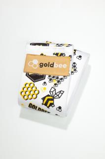 GoldBee Posilovací guma BeBooty Logobees M, Barevné