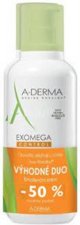 A-Derma Exomega Control emolienční krém 2 x 400 ml dárková sada