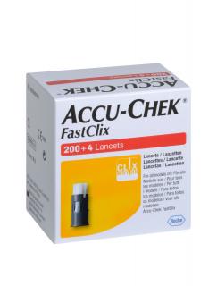 Accu Chek FastClix Lancety 200 + 4 ks