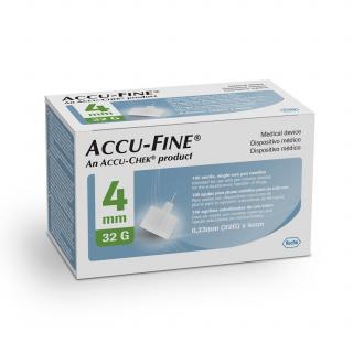 Accu-Fine jehly do inzulínového pera 32Gx6mm 100ks