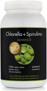 Advence Chlorella + Spirulina BIO 1000 tablet