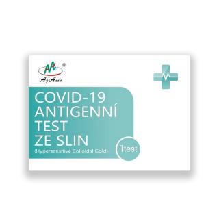 AgiAccu COVID-19 Antigenní test ze slin 1ks
