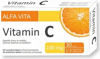 Alfa Vita Vitamin C 100 mg tablet 30