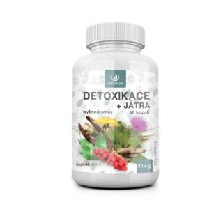 Allnature Detoxikace + játra bylinný extrakt 60 tablet