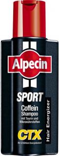 Alpecin Hair Energizer Sport Shampoo CTX kofeinový Shampoo proti padání vlasů 250 ml