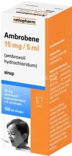 Ambrobene 15 mg/5 ml por.sir. 1 x 100 ml