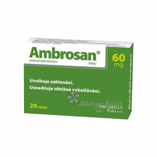 Ambrosan 60 mg por.tbl.nob. 20 x 60 mg